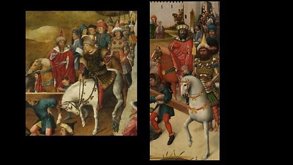 Christ Bearing the Cross, North Netherlandish (Bruges) Painter (ca. 1470), Oil on wood