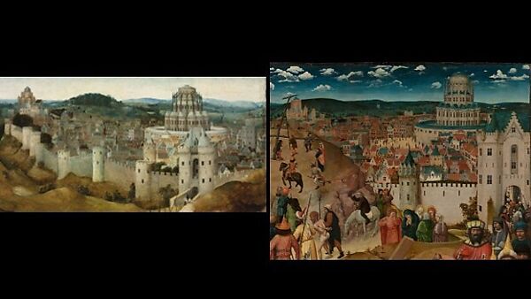 Christ Bearing the Cross, North Netherlandish (Bruges) Painter (ca. 1470), Oil on wood