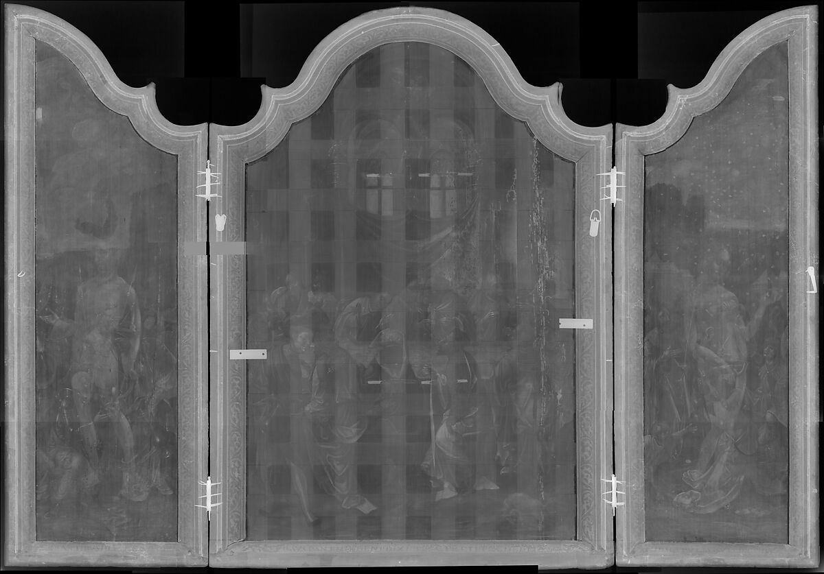 The Last Supper, Netherlandish (Antwerp Mannerist) Painters (first quarter 16th century), Oil on wood