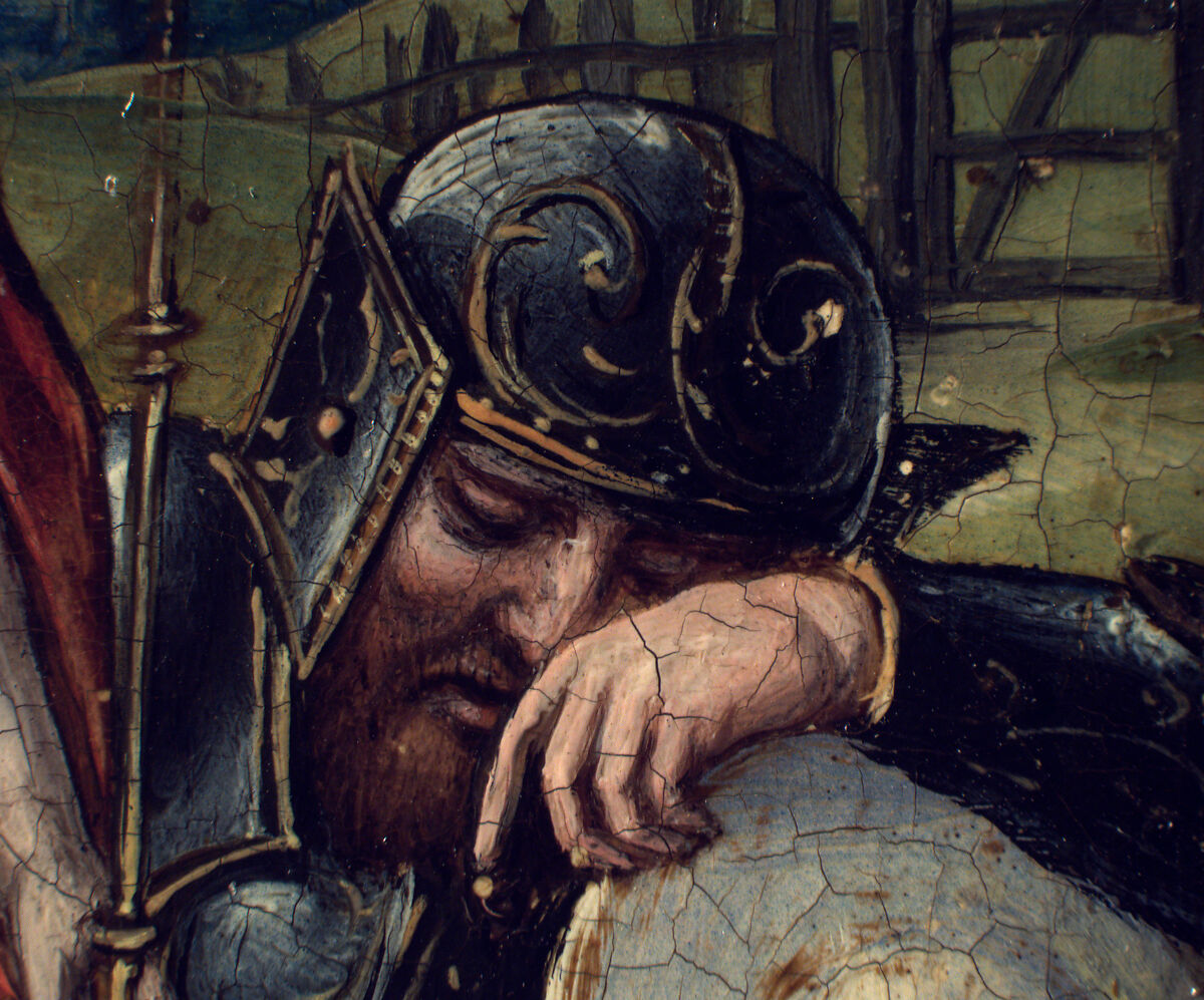 The Fifteen Mysteries and the Virgin of the Rosary, Netherlandish (Brussels) Painter, Oil on wood