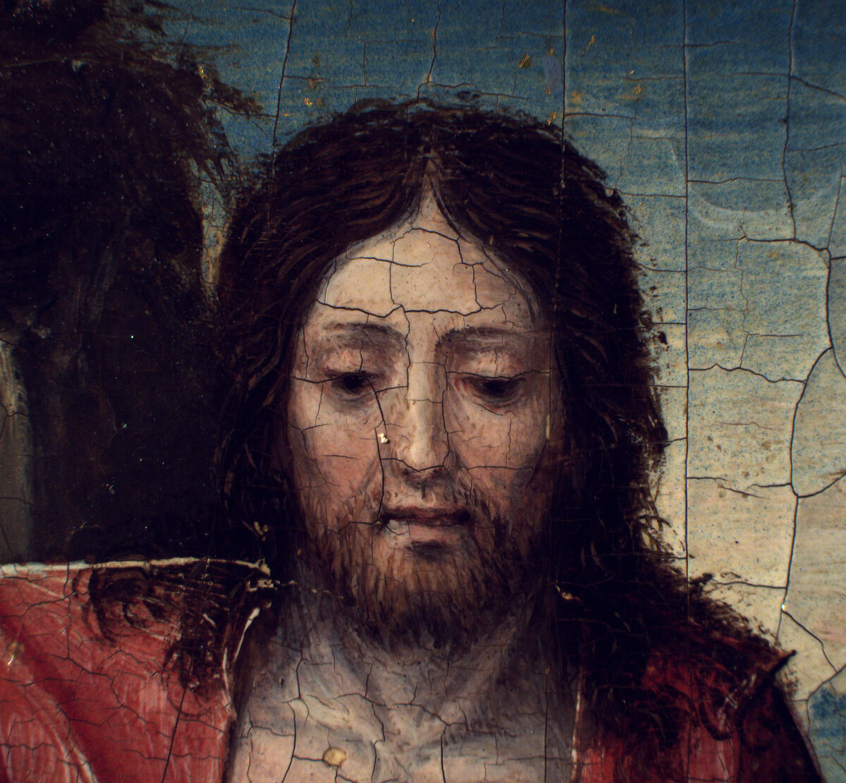 The Fifteen Mysteries and the Virgin of the Rosary, Netherlandish (Brussels) Painter, Oil on wood