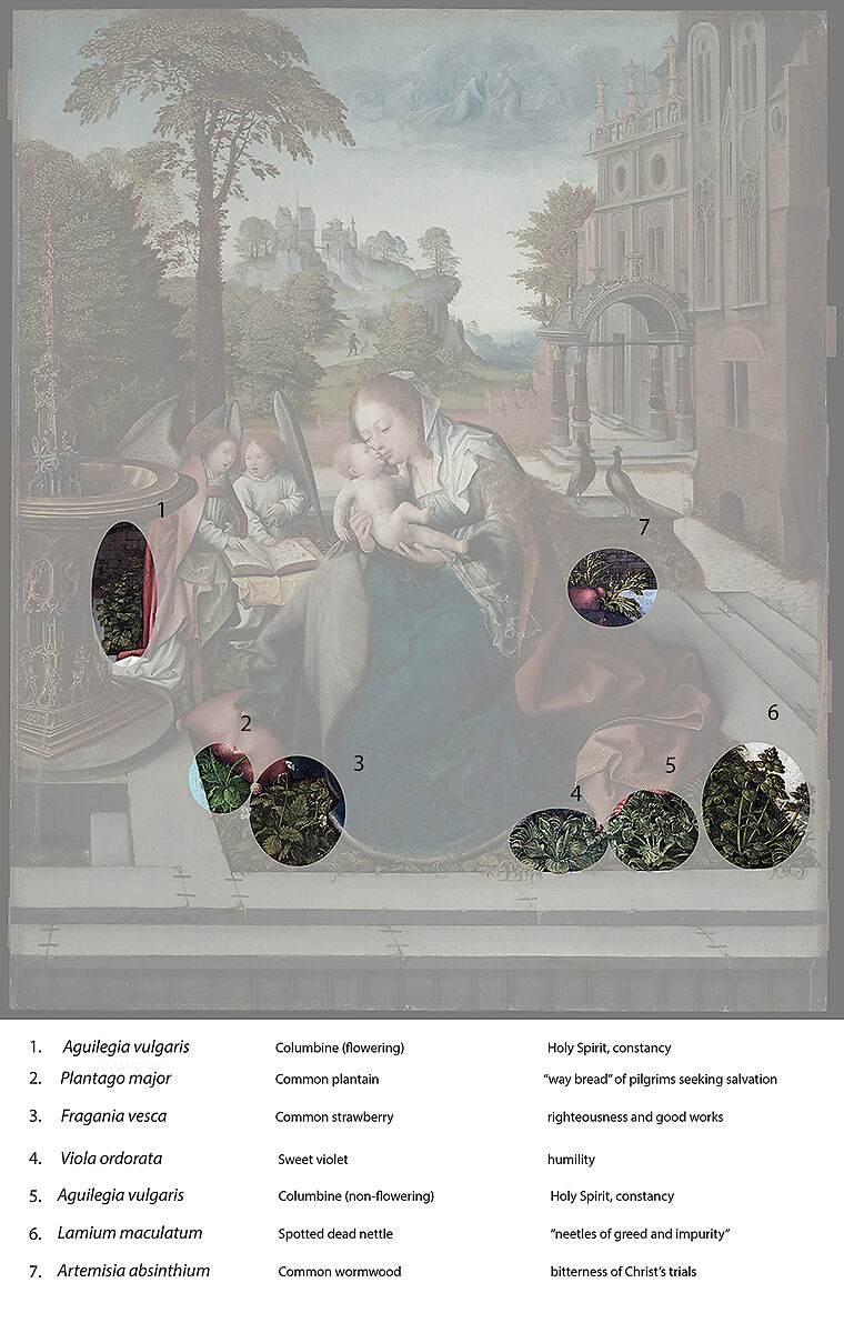 Virgin and Child with Angels, Bernard van Orley (Netherlandish, Brussels ca. 1492–1541/42 Brussels), Oil on wood