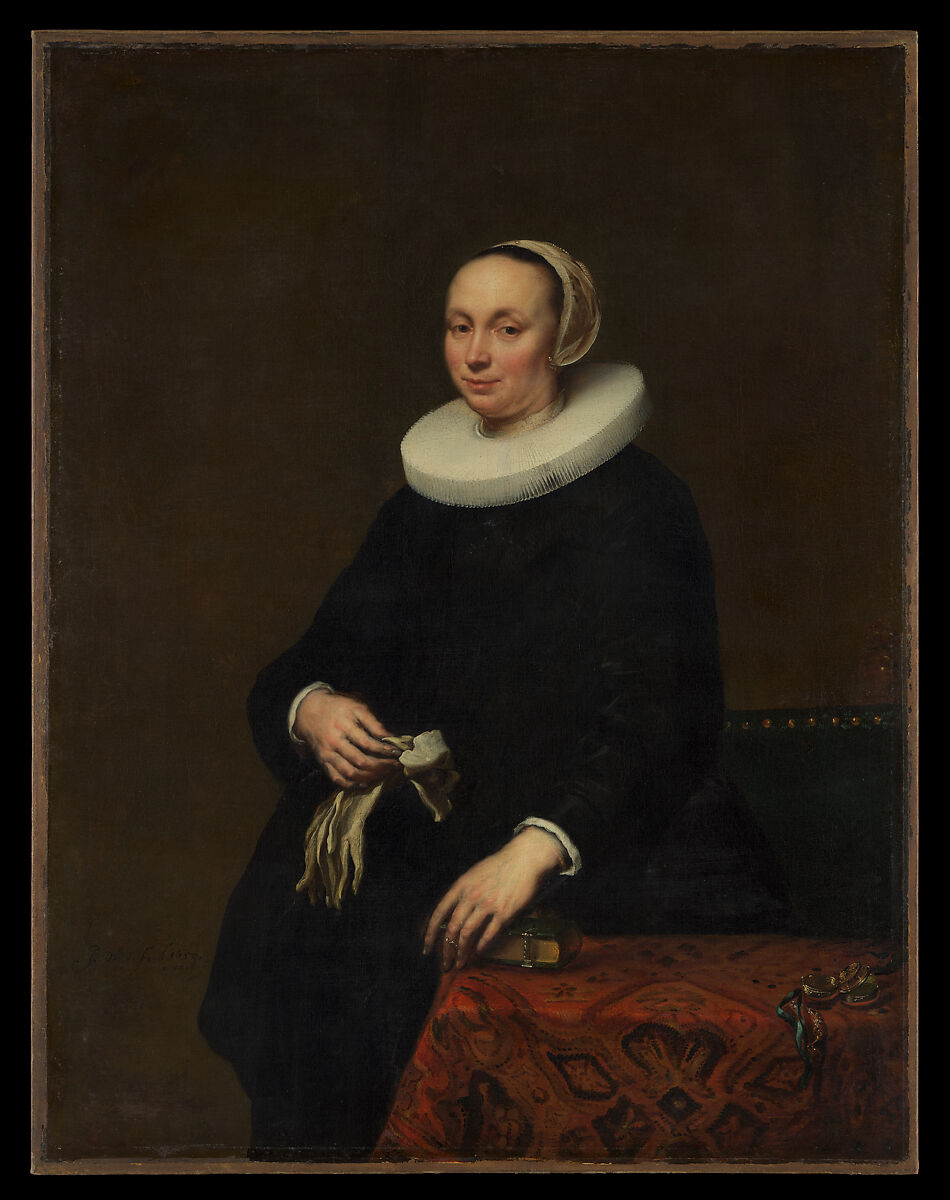 Portrait of a Woman, Jürgen Ovens (German, Tönning 1623–1678 Friedrichstadt), Oil on canvas 