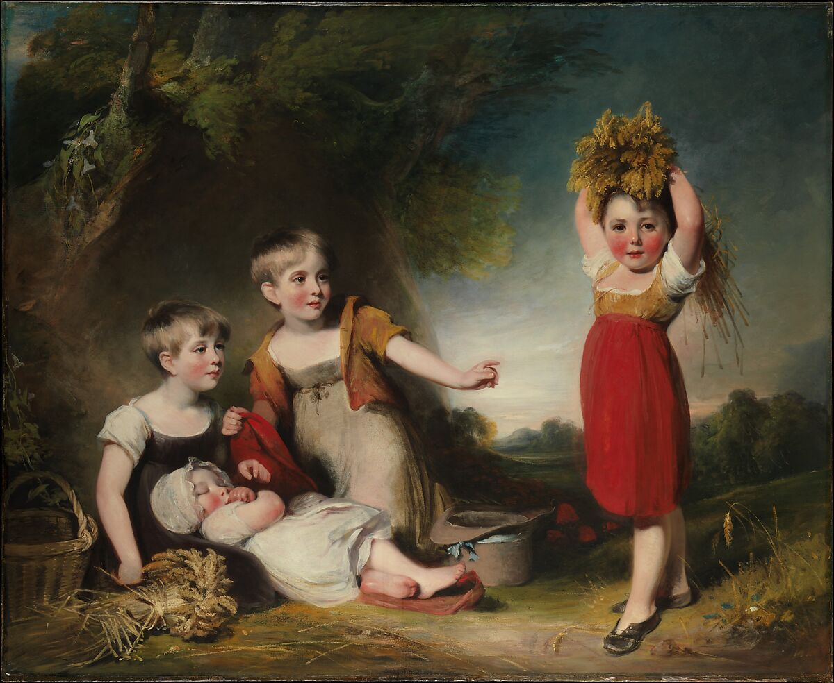 The Grandchildren of Sir William Heathcote, 3rd Baronet, William Owen (British, Ludlow 1769–1825 London), Oil on canvas 