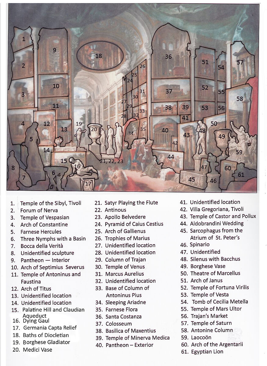 Ancient Rome, Giovanni Paolo Panini (Italian, Piacenza 1691–1765 Rome), Oil on canvas