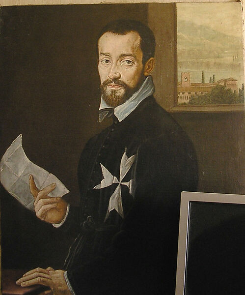 Portrait of a Knight of Malta, Probably Fra Jacopo Salviati, Attributed to Mirabello Cavalori (Italian, Salincorno 1535–1572 Florence), Oil on canvas