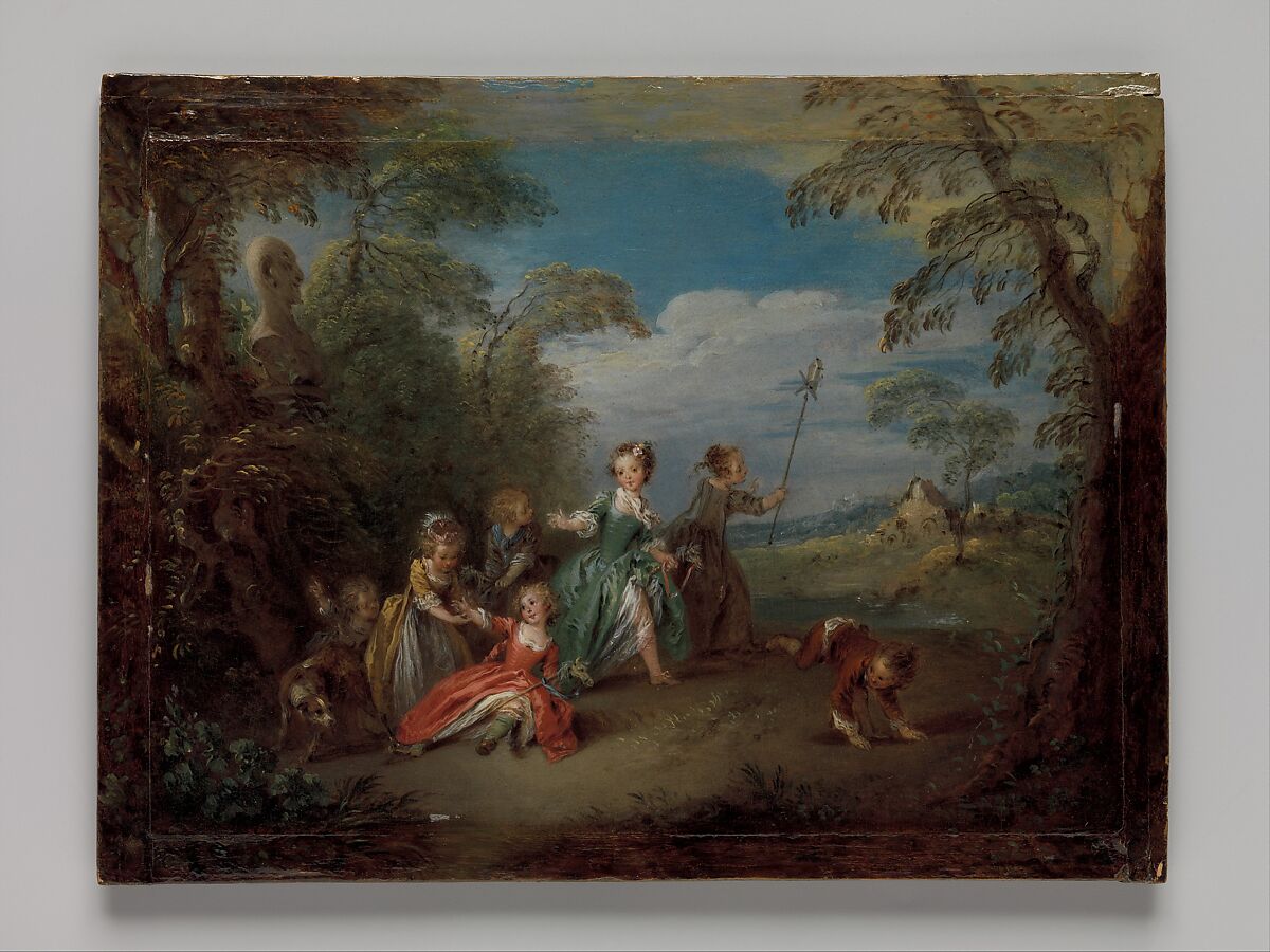 The Golden Age, Jean-Baptiste Joseph Pater (French, Valenciennes 1695–1736 Paris), Oil on wood 