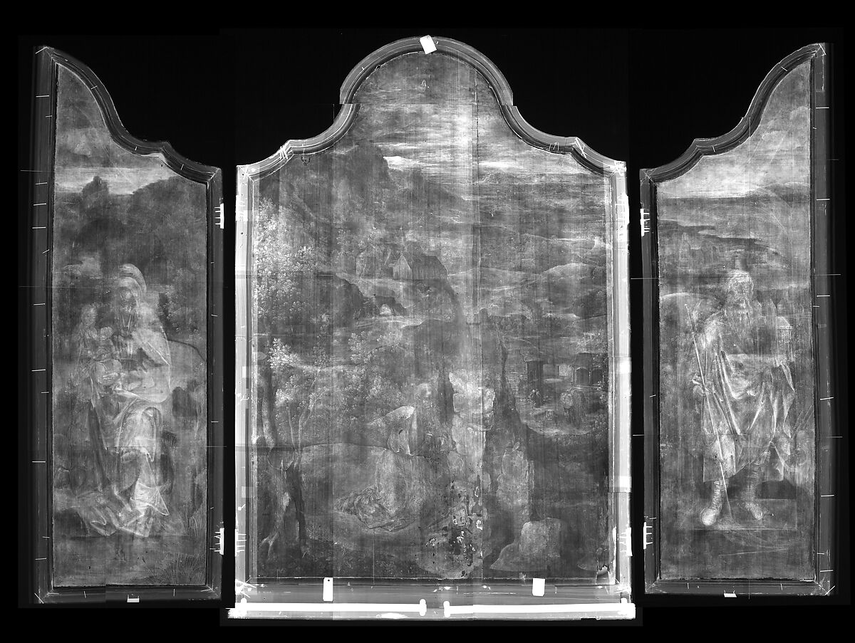 The Penitence of Saint Jerome, Joachim Patinir (Netherlandish, Dinant or Bouvignes, active by 1515–died 1524 Antwerp), Oil on wood