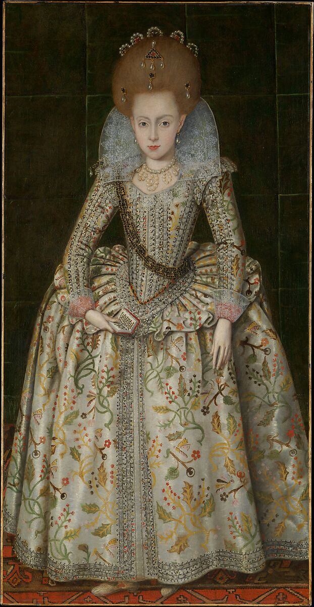 Princess Elizabeth (1596–1662), Later Queen of Bohemia, Robert Peake the Elder (British, ca. 1551–1619 London), Oil on canvas 