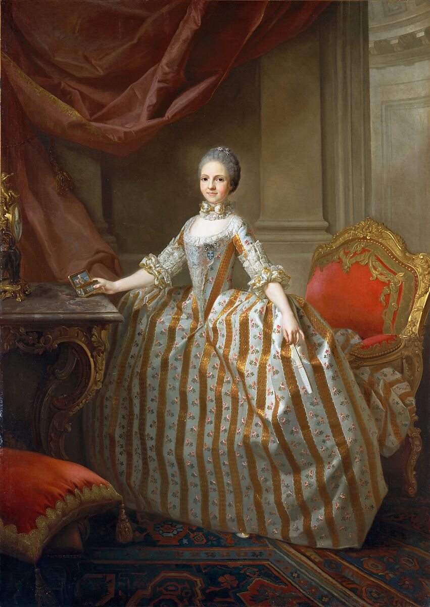Maria Luisa of Parma (1751–1819), Later Queen of Spain, Laurent Pécheux (French, Lyons 1729–1821 Turin), Oil on canvas 