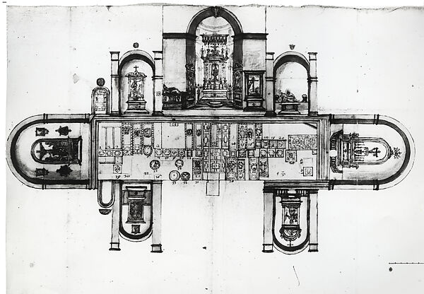 Saint John the Baptist; Saint Lucy, Perugino (Pietro di Cristoforo Vannucci) (Italian, Città della Pieve, active by 1469–died 1523 Fontignano), Oil(?) on wood