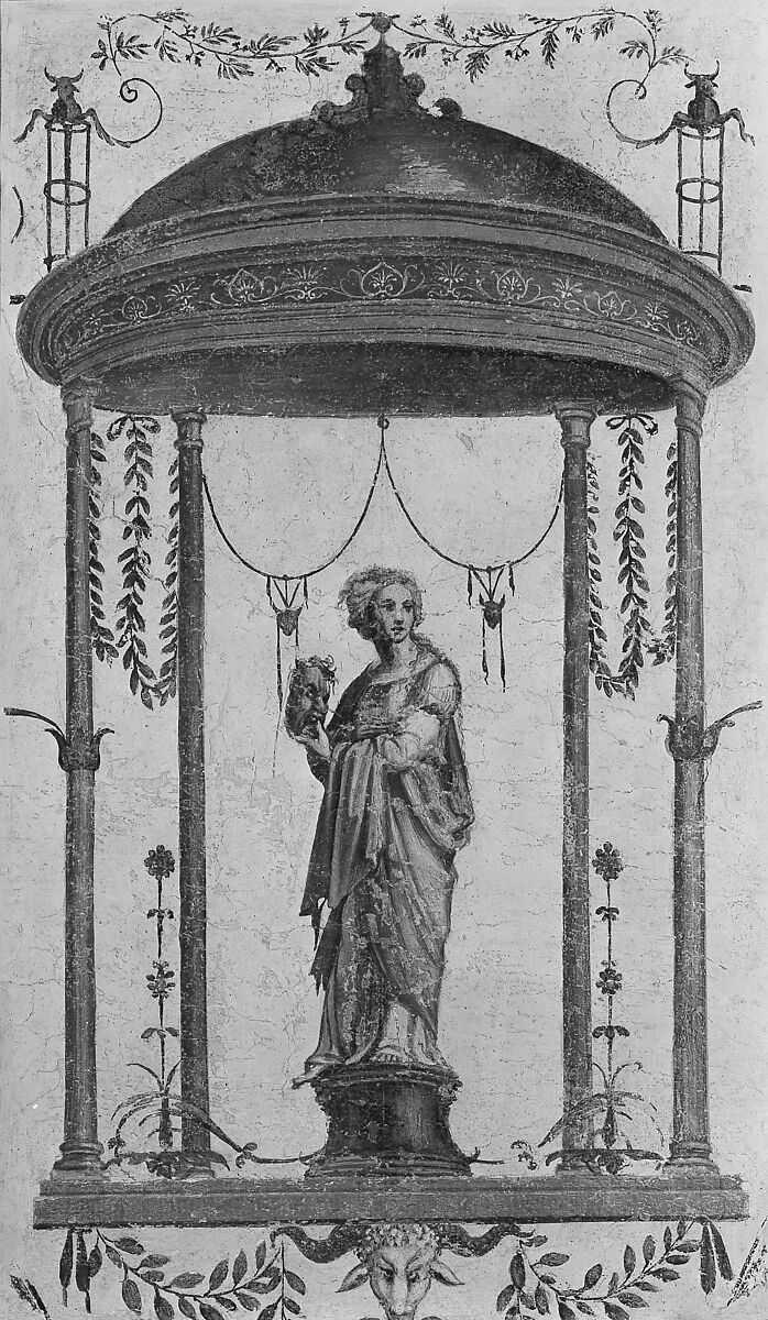 Frescoes from the Villa Stati-Mattei, Baldassarre Tommaso Peruzzi (Italian, Ancaiano 1481–1536 Rome), Fresco, transferred to canvas