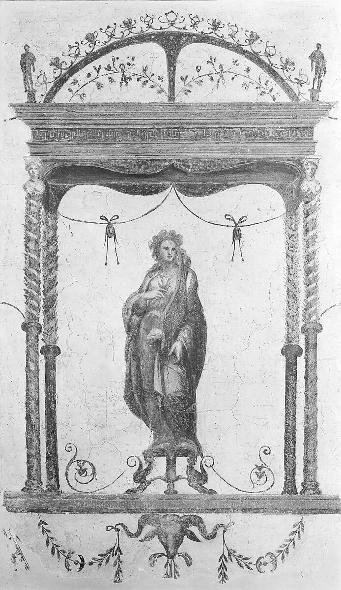 Frescoes from the Villa Stati-Mattei, Baldassarre Tommaso Peruzzi (Italian, Ancaiano 1481–1536 Rome), Fresco, transferred to canvas