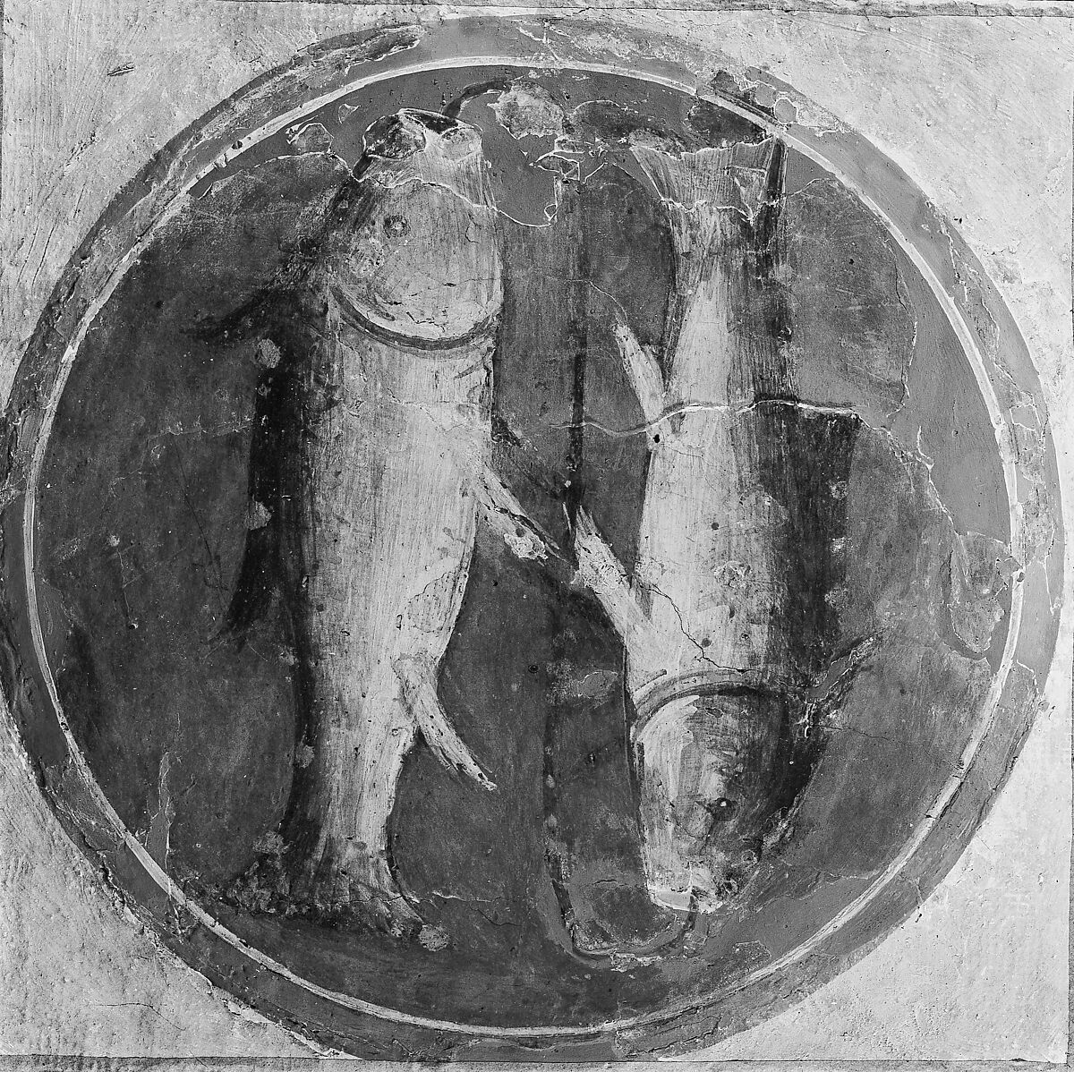 Frescoes from the Villa Stati-Mattei, Baldassarre Tommaso Peruzzi (Italian, Ancaiano 1481–1536 Rome), Fresco, transferred to canvas