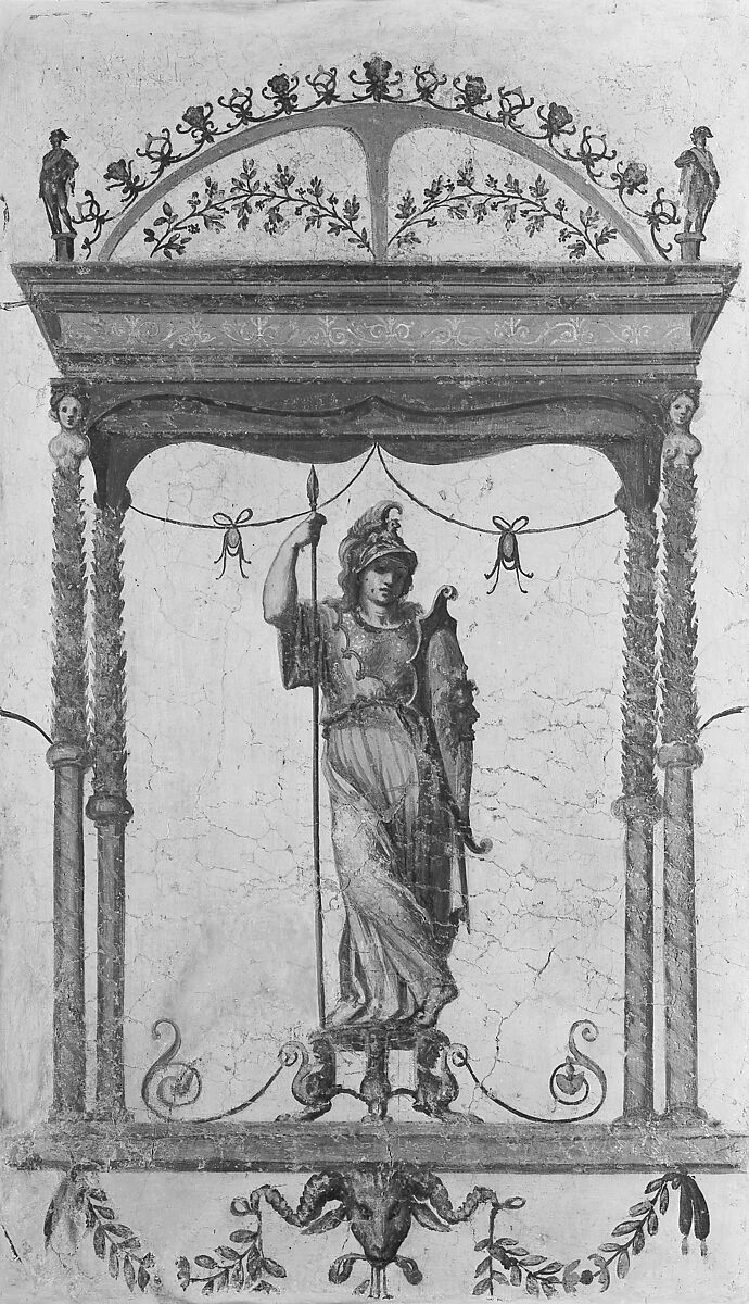 Frescoes from the Villa Stati-Mattei, Baldassarre Tommaso Peruzzi (Italian, Ancaiano 1481–1536 Rome), Fresco, transferred to canvas