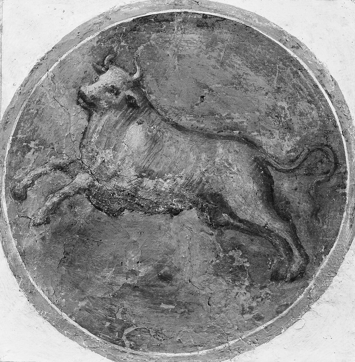 Frescoes from the Villa Stati-Mattei, Baldassarre Tommaso Peruzzi (Italian, Ancaiano 1481–1536 Rome), Fresco, transferred to canvas