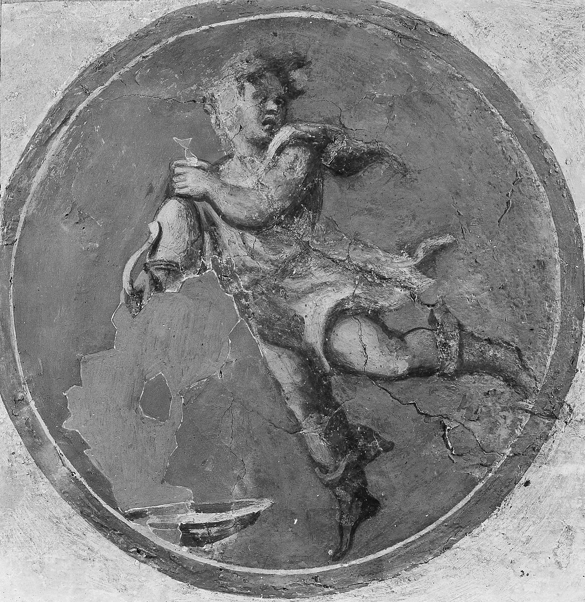 Frescoes from the Villa Stati-Mattei, Baldassarre Tommaso Peruzzi (Italian, Ancaiano 1481–1536 Rome), Fresco, transferred to canvas