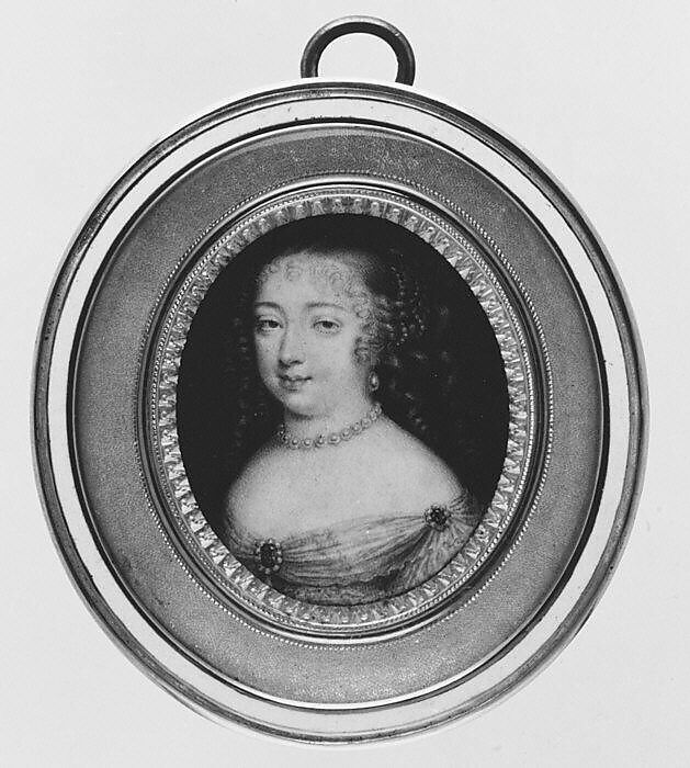 Portrait of a Woman, Attributed to Jean Petitot (Swiss, Geneva 1607–1691 Geneva), Vellum 