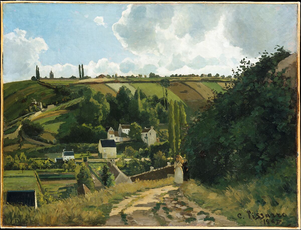 Jalais Hill, Pontoise, Camille Pissarro  French, Oil on canvas