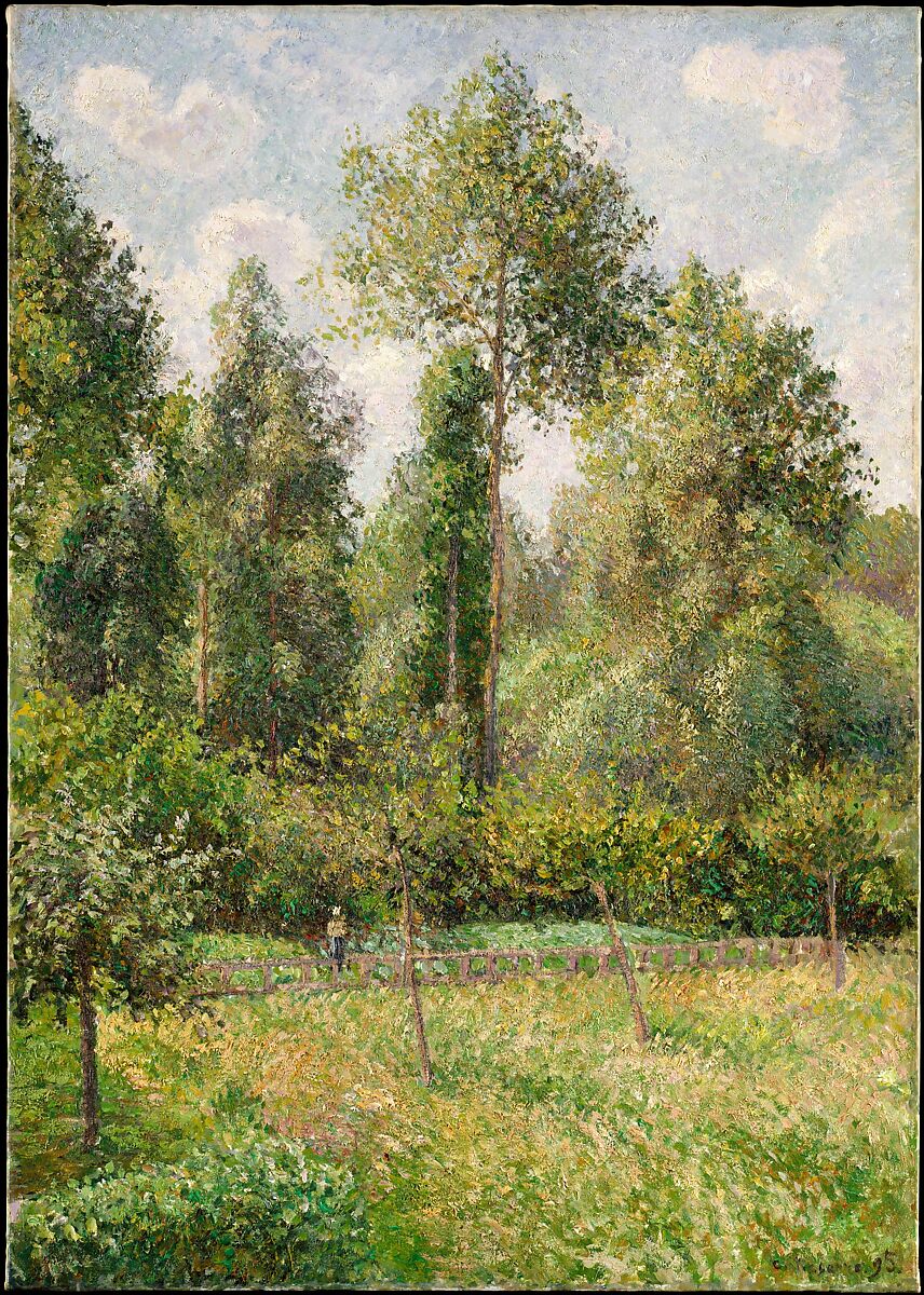 Camille Pissarro | Poplars, Eragny | The Metropolitan Museum of Art