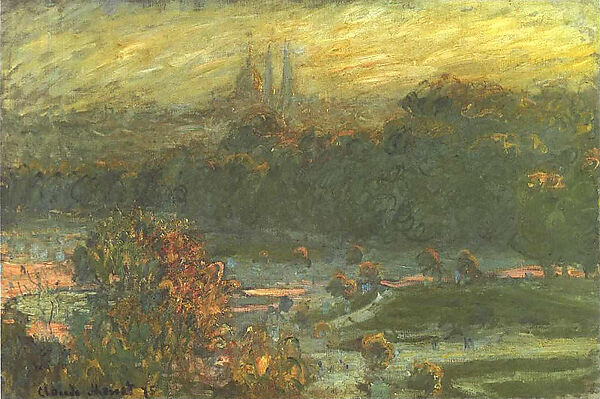 Camille Pissarro - The Garden of the Tuileries on a Spring Morning