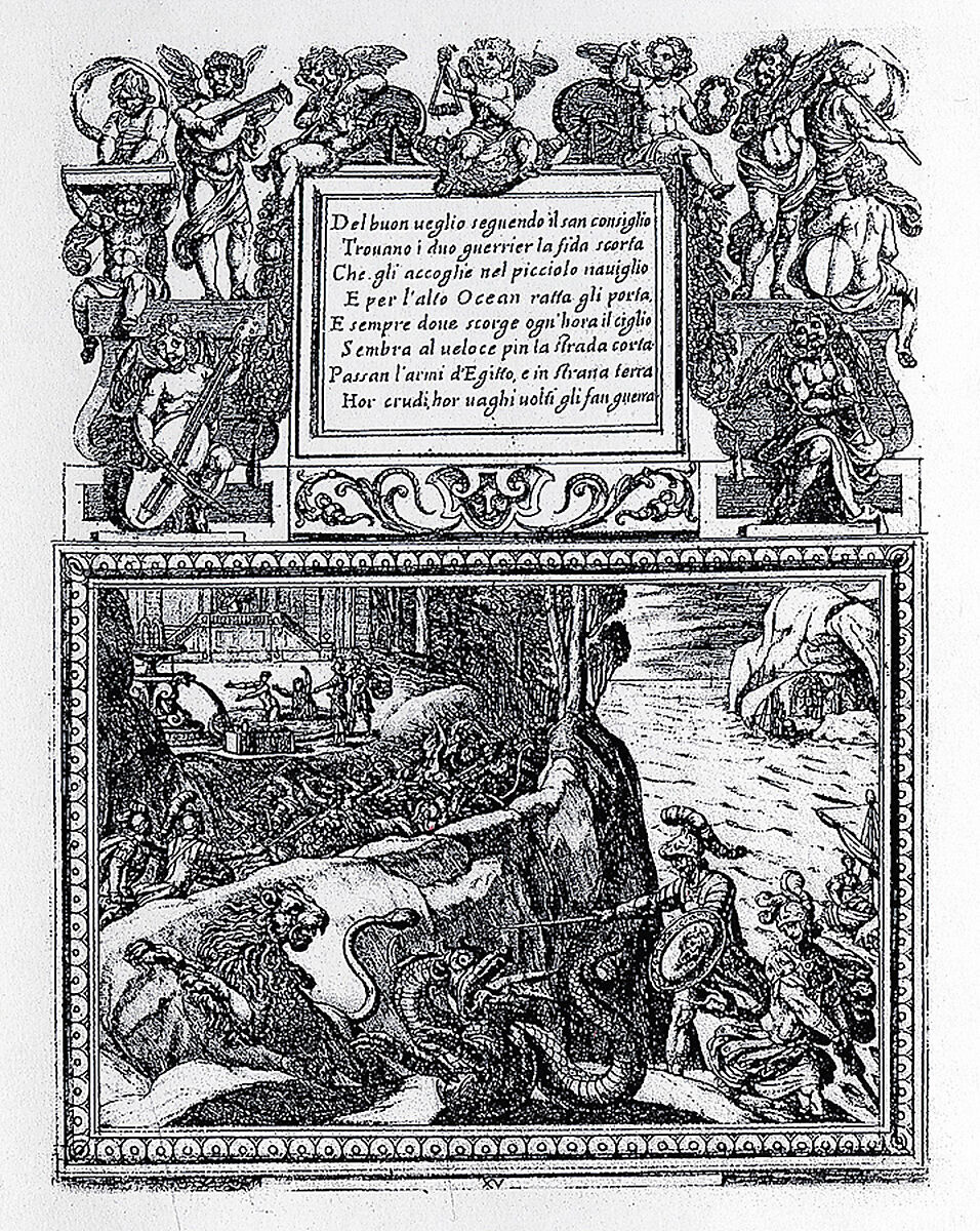 The Companions of Rinaldo, Nicolas Poussin (French, Les Andelys 1594–1665 Rome), Oil on canvas