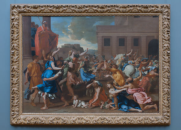 Nicolas Poussin - The Abduction of the Sabine Women - The