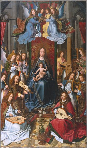 Virgin and Child, Netherlandish (Bruges) Painter, Oil on wood