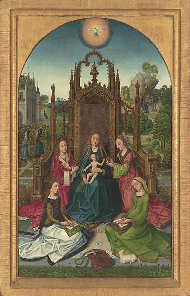 Virgin and Child, Netherlandish (Bruges) Painter, Oil on wood