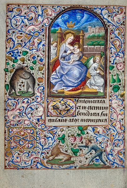 Virgin and Child, Netherlandish (Bruges) Painter, Oil on wood