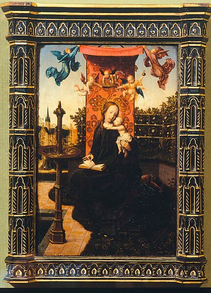 Virgin and Child, Netherlandish (Bruges) Painter, Oil on wood