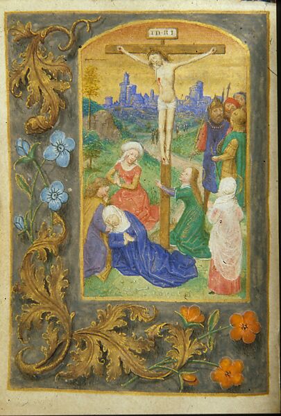 The Crucifixion, Circle of Jan Provoost (Netherlandish (active Bruges)), Oil on wood