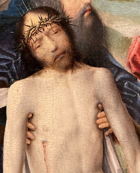 The Crucifixion, Circle of Jan Provoost (Netherlandish (active Bruges)), Oil on wood