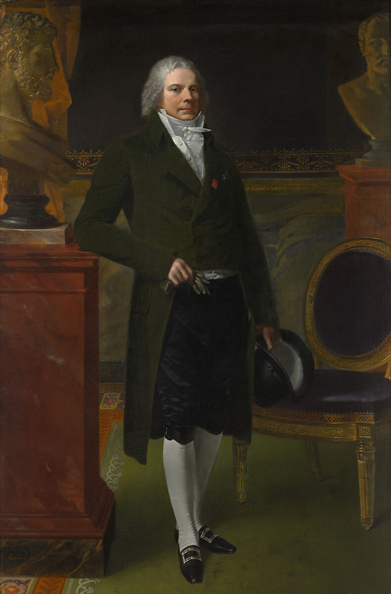 Charles Maurice de Talleyrand Périgord (1754–1838), Prince de Talleyrand, Pierre Paul Prud&#39;hon (French, Cluny 1758–1823 Paris), Oil on canvas 