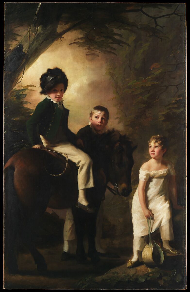 The Drummond Children, Sir Henry Raeburn (British, Stockbridge, Scotland 1756–1823 Edinburgh, Scotland), Oil on canvas 