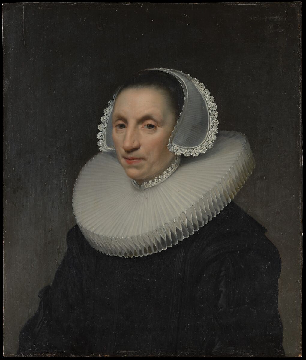 Portrait of a Woman, Jan van Ravesteyn  Dutch, Oil on wood