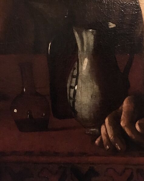 A Cat Stealing Fish, Giuseppe Recco (Italian, Neapolitan, 1634–1695), Oil on canvas