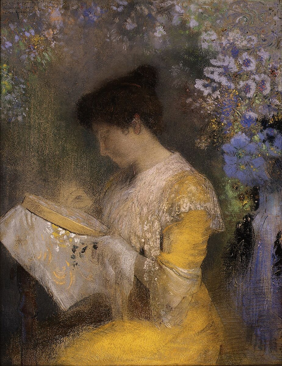 Odilon Redon | Madame Arthur Fontaine (Marie Escudier, 1865–1946