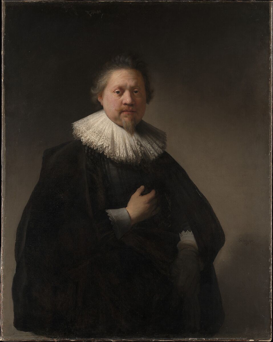 Portrait of a Man, probably a Member of the Van Beresteyn Family, Rembrandt (Rembrandt van Rijn)  Dutch, Oil on canvas