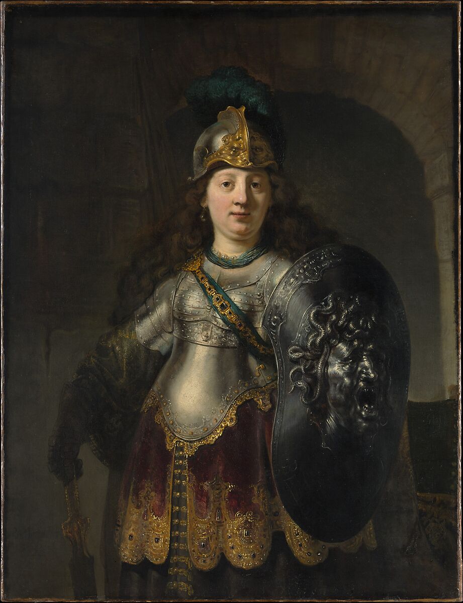 Bellona, Rembrandt (Rembrandt van Rijn) (Dutch, Leiden 1606–1669 Amsterdam), Oil on canvas 