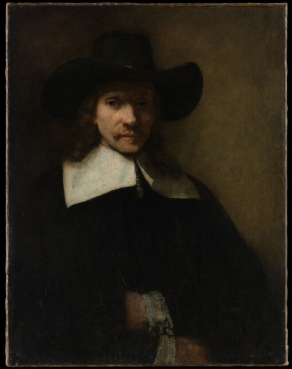 Portrait of a Man, Rembrandt (Rembrandt van Rijn)  Dutch, Oil on canvas