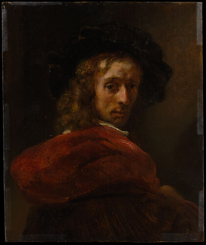 Man in a Red Cloak