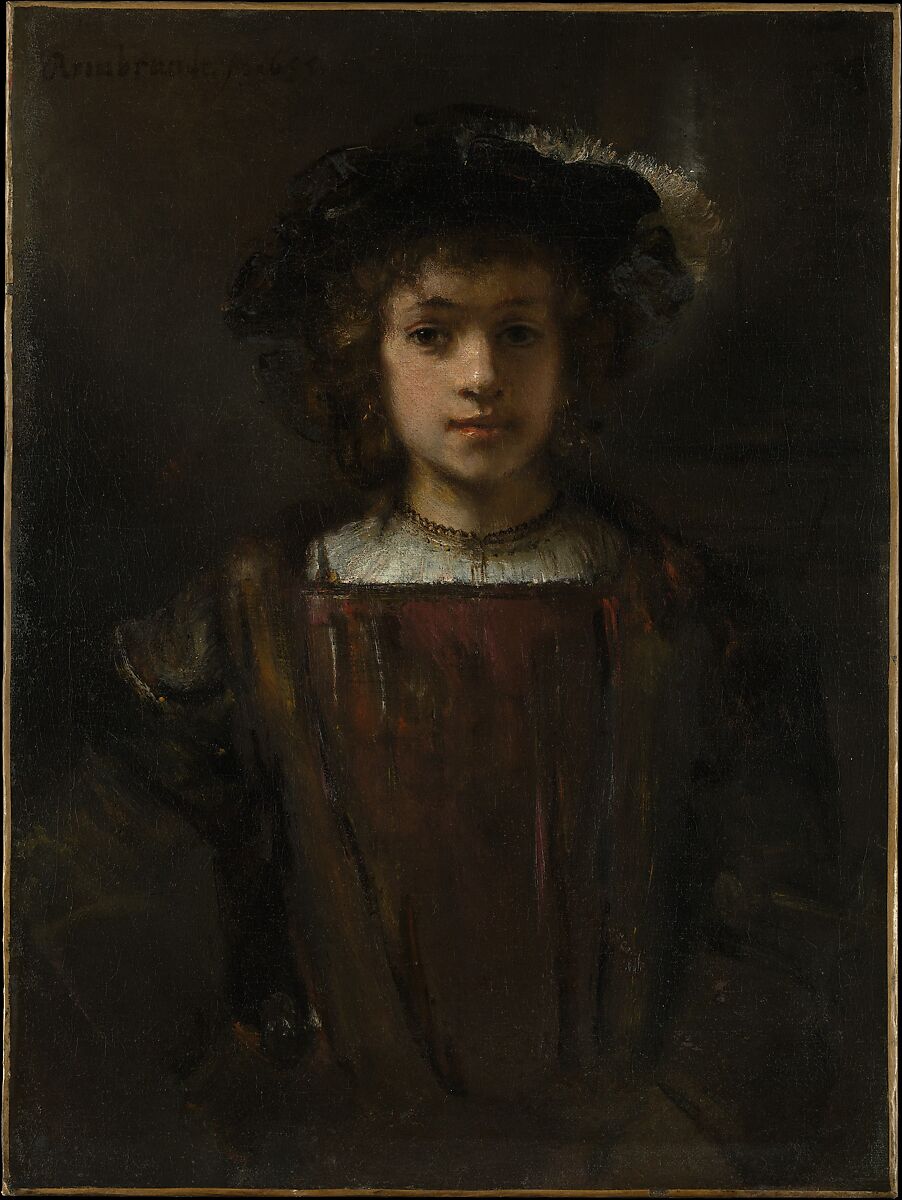 Rembrandt's Son Titus (1641–1668), Style of Rembrandt (17th century or later), Oil on canvas 