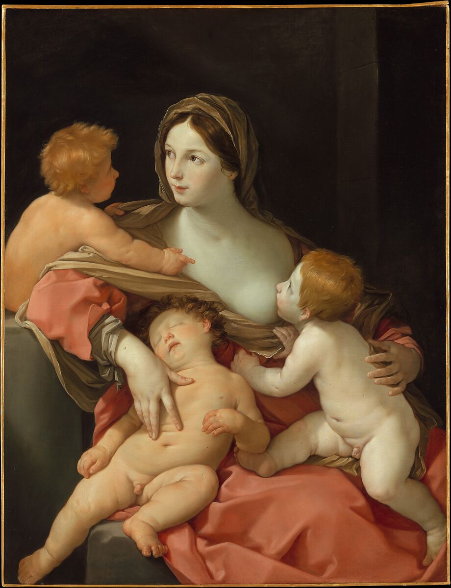 Charity, Guido Reni  Italian, Oil on canvas