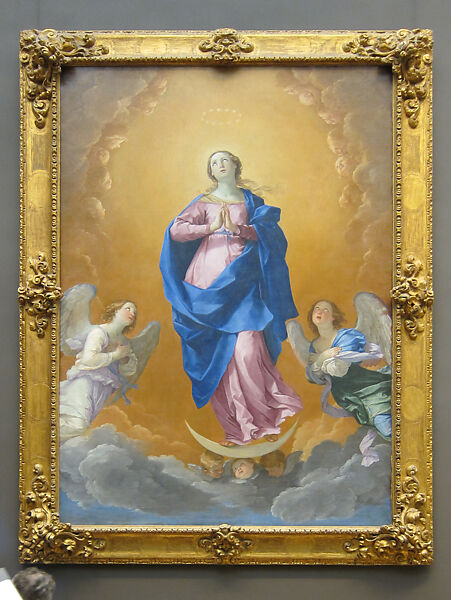 The Immaculate Conception, Guido Reni (Italian, Bologna 1575–1642 Bologna), Oil on canvas