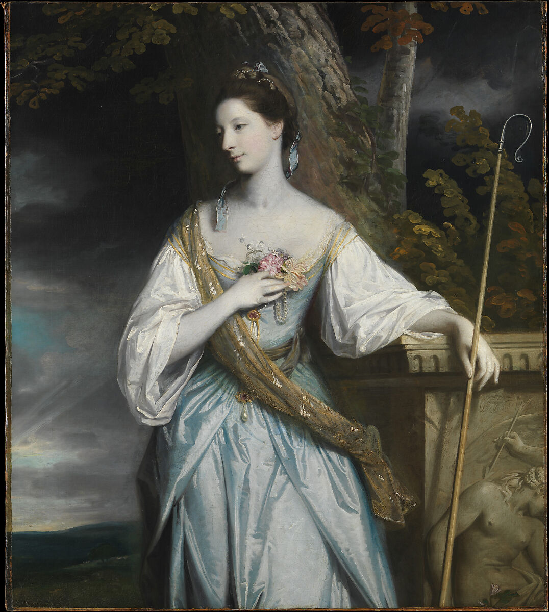 Anne Dashwood (1743–1830), Later Countess of Galloway, Sir Joshua Reynolds (British, Plympton 1723–1792 London), Oil on canvas 