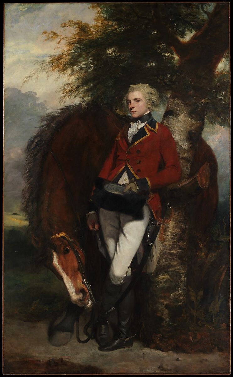 Captain George K. H. Coussmaker (1759–1801), Sir Joshua Reynolds (British, Plympton 1723–1792 London), Oil on canvas 