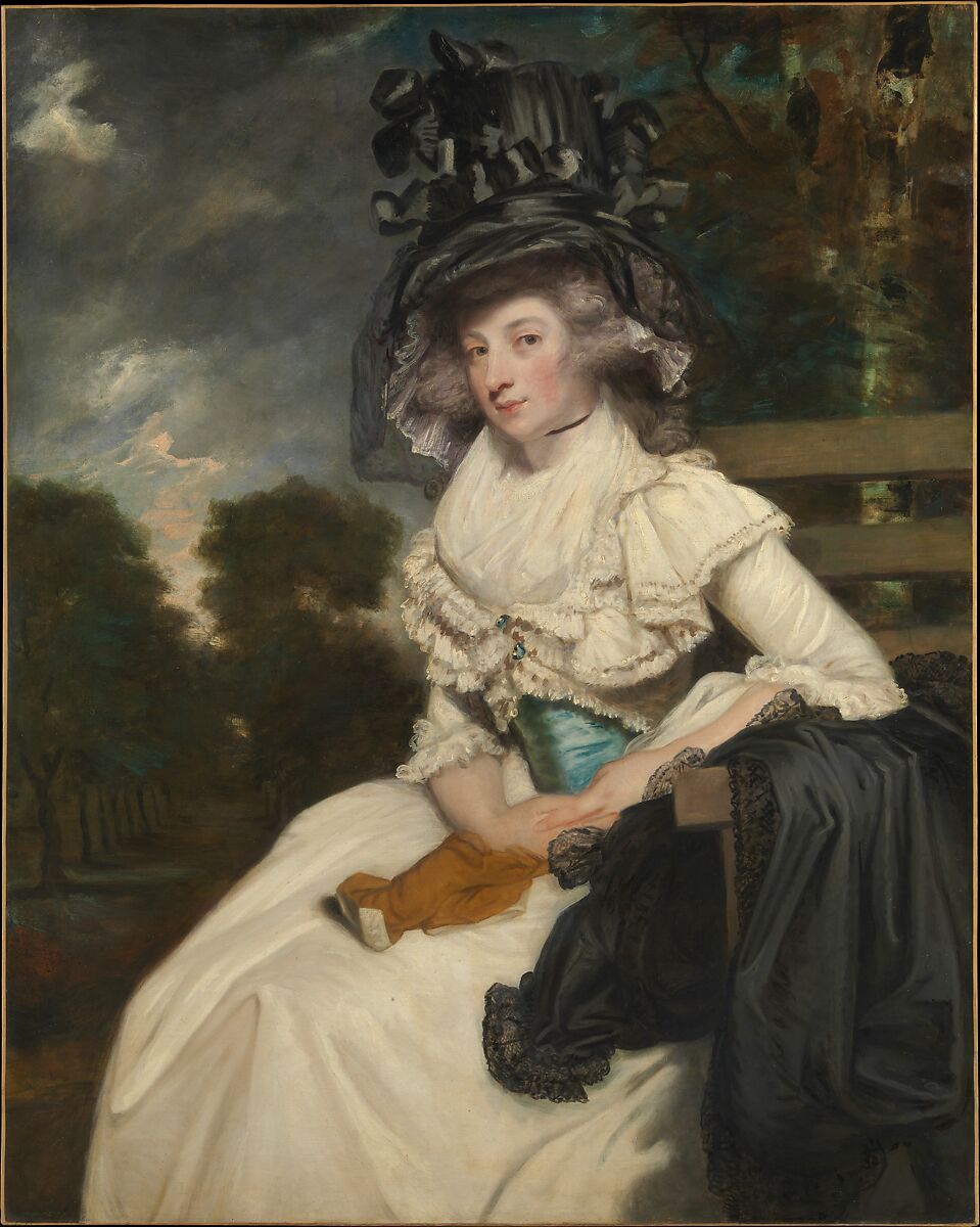 Mrs. Lewis Thomas Watson (Mary Elizabeth Milles, 1767–1818), Sir Joshua Reynolds (British, Plympton 1723–1792 London), Oil on canvas 