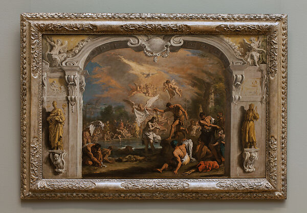 The Baptism of Christ, Sebastiano Ricci (Italian, Belluno 1659–1734 Venice), Oil on canvas
