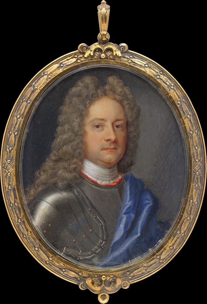 John Churchill (1650–1722), First Duke of Marlborough, Christian Richter (Swedish, 1678–1732), Vellum 
